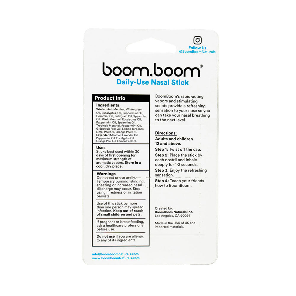 Nasal Sticks | BoomBoom Naturals