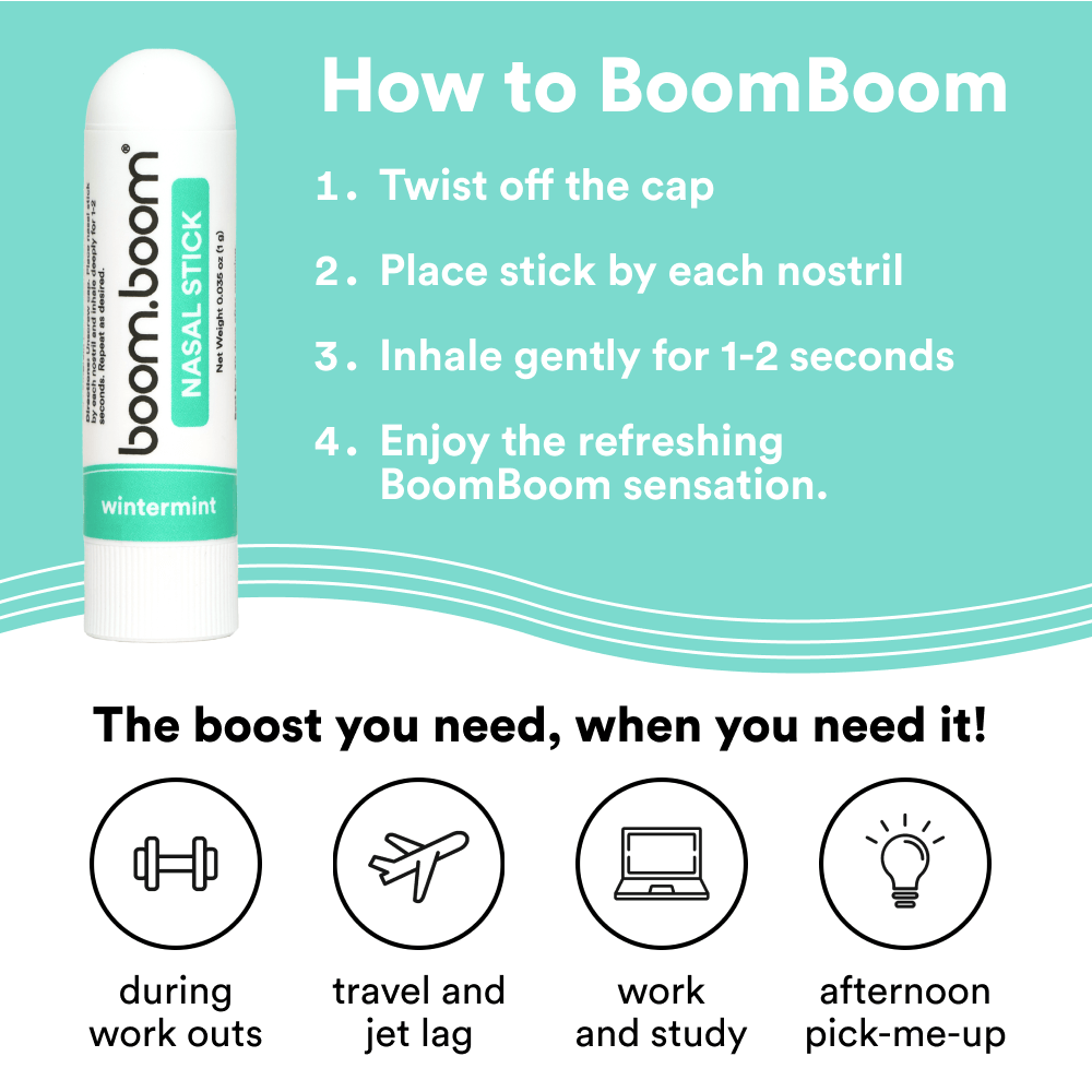Nasal Sticks | BoomBoom Naturals Boom boom nasal stick near me